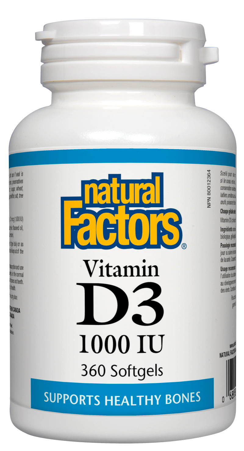 SunVitamin D3, 360 Softgels