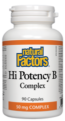Hi Potency B Complex, 90 Capsules