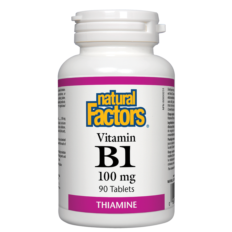 Vitamin B1, 90 Tablets