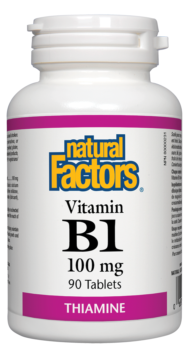 Vitamin B1, 90 Tablets