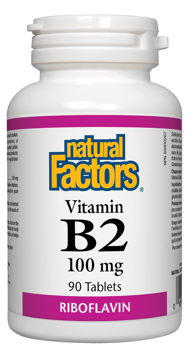 Vitamin B2, 90 Tablets