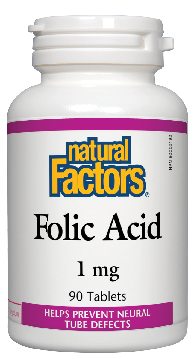 Folic Acid, 90 Tablets