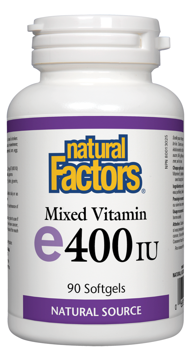 Mixed Vitamin E 400IU, 90 Softgels