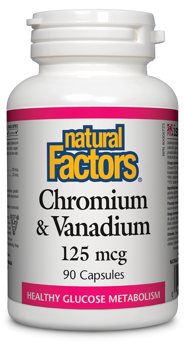 Chromium & Vanadium, 90 Capsules