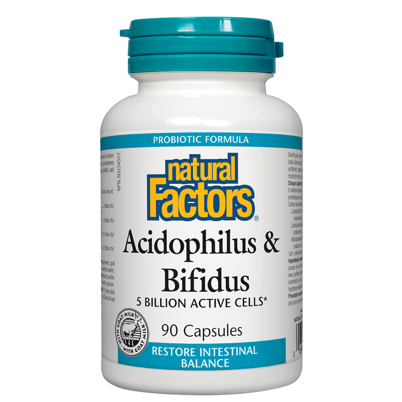 Acidophilus & Bifidus, 90 Capsules