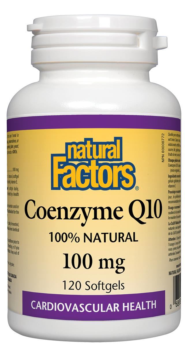 CoQ10 100mg, 120 Softgels