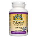 Ubiquinol Active CoQ10 100mg, 120 Softgels