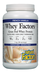 Whey Factors, French Vanilla 1kg