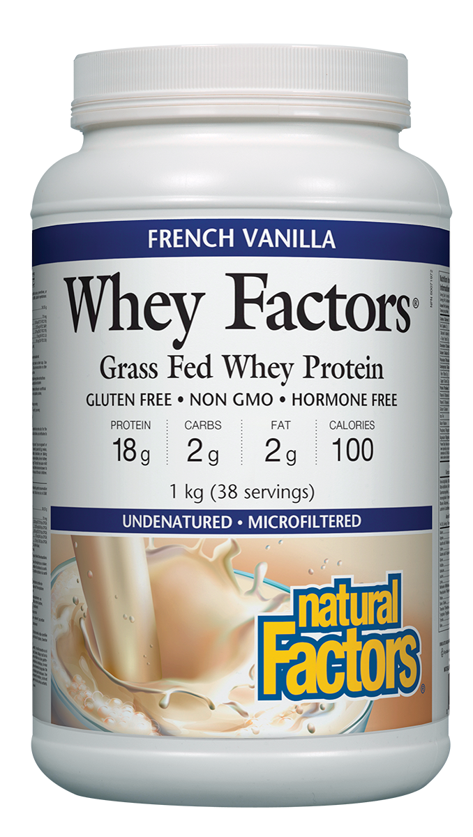 Whey Factors, French Vanilla 1kg