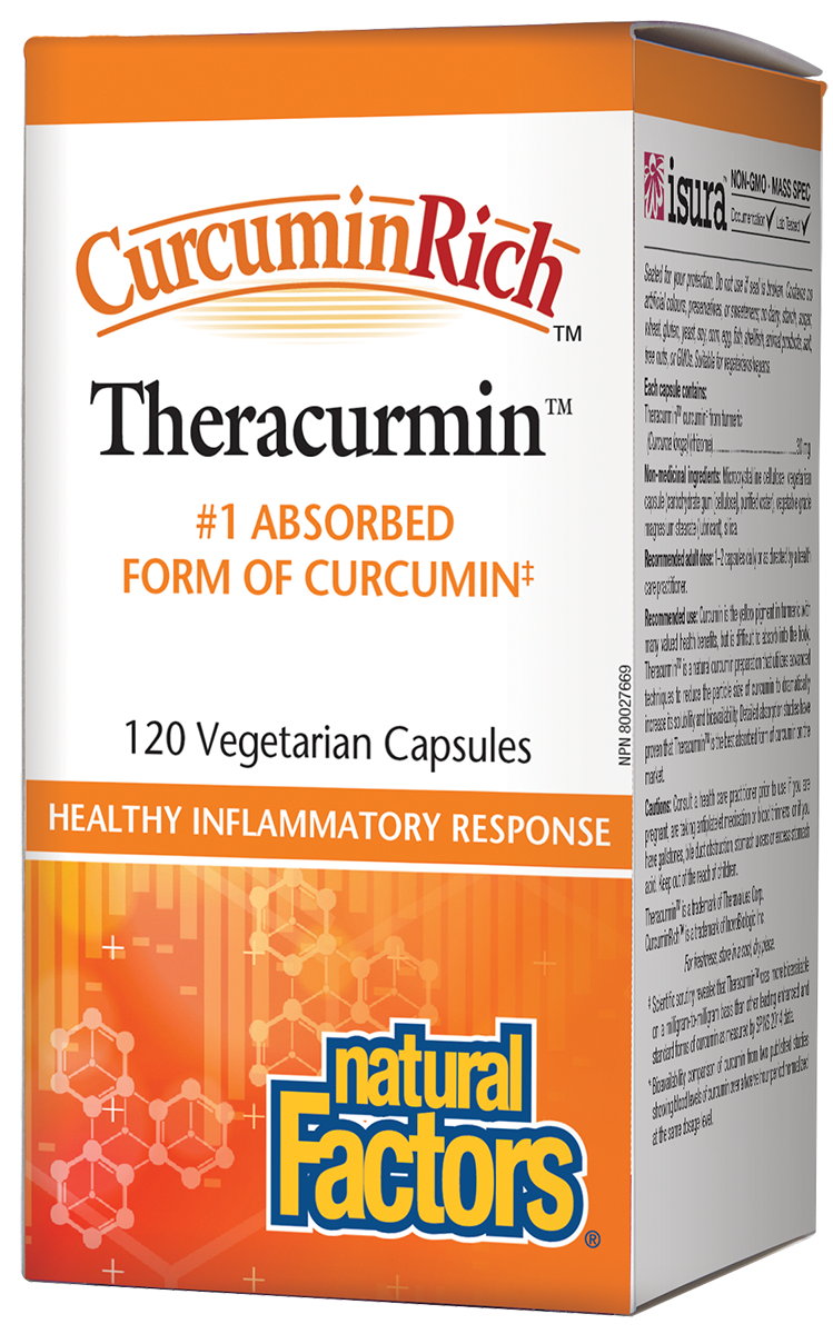 CurcuminRich Theracumin, 120 Capsules