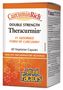 CurcuminRich Theracumin Double Strength, 60 Capsules