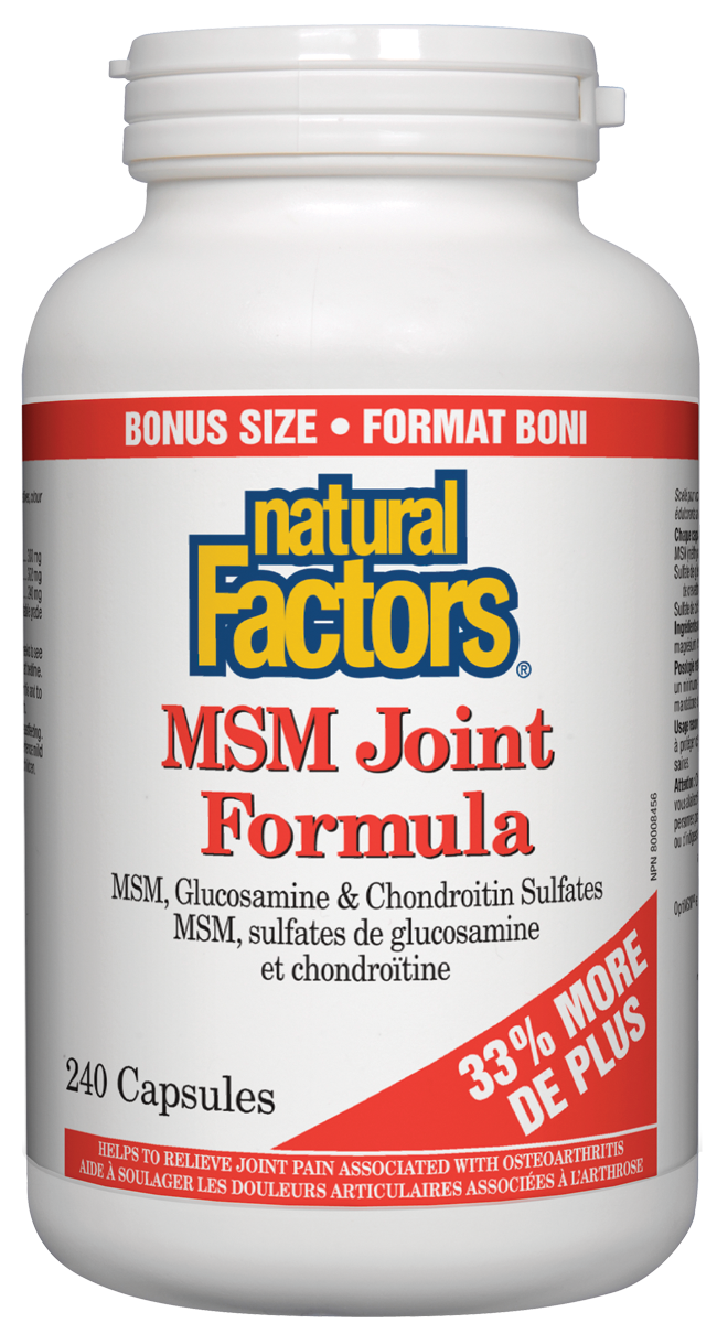 MSM Joint Formula, 180 + 60 Capsules