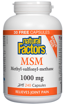 MSM, 180 + 60 Capsules