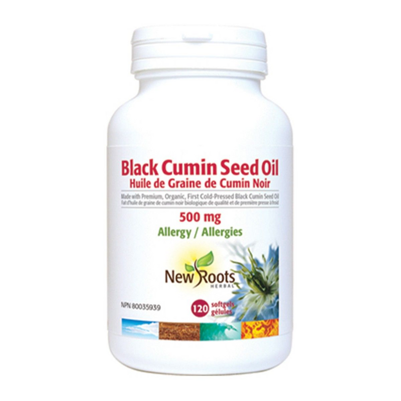 Black Cumin Seed Oil 500mg 120 Softgels