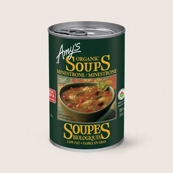 Organic Minestrone Soup, 398mL