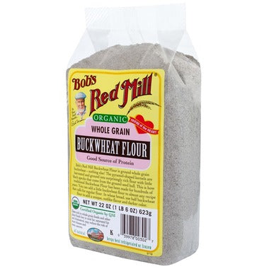 Organic Buckwheat Flour, 623g