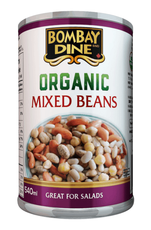 Organic Mixed Beans, 540mL