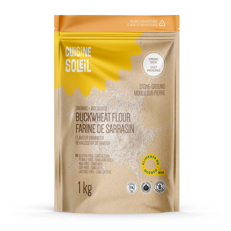 Organic Buckwheat Flour, 1kg