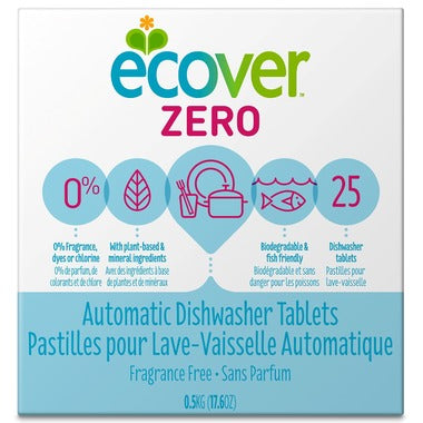 Automatic Dishwasher Tablets, Unscented 25 Tablets