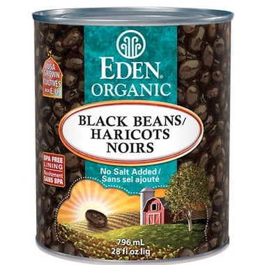 Organic Black Beans, 796mL