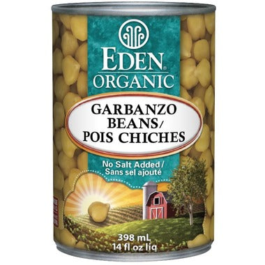 Organic Garbanzo Beans, 398mL