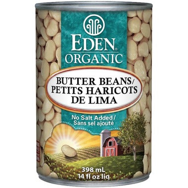 Organic Butter Beans, 398mL