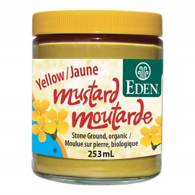 Organic Yellow Stoneground Mustard, 253mL