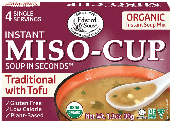 Organic Traditional Miso-Cup with Tofu, 36g
