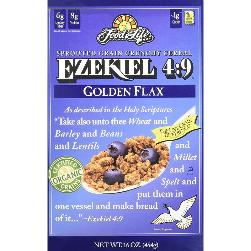 Ezekiel 4:9 Golden Flax Sprouted Cereal, 454g