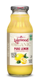 Organic Pure Lemon Juice, 370mL