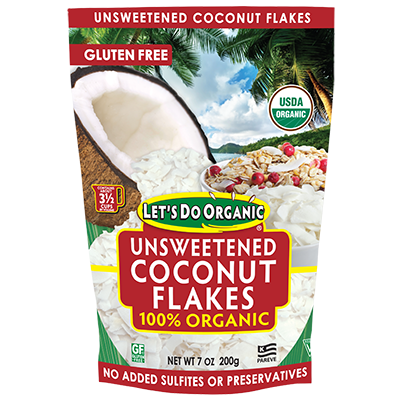 Unsweetened Coconut Flakes, 200g