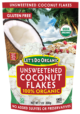 Unsweetened Coconut Flakes, 200g