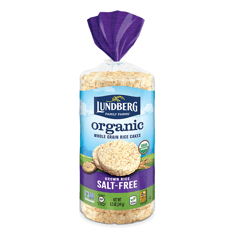 Organic Brown Rice Cakes, Unsalted