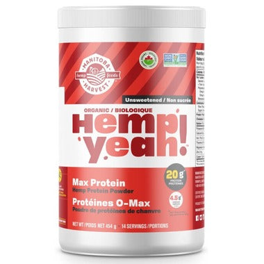 Hemp Yeah!  Max Protein Unsweetened, 454g