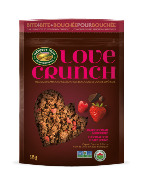 Love Crunch Granola, Dark Chocolate & Red Berries, 325g