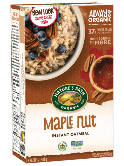 Maple Nut Instant Oatmeal, 400g