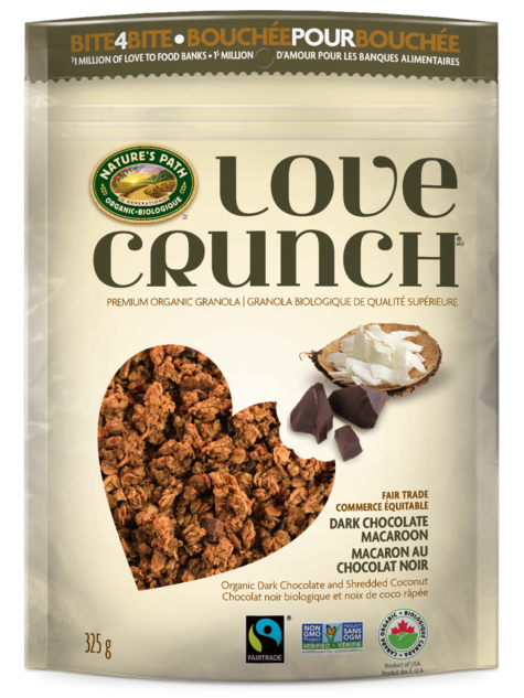 Love Crunch Granola, Dark Chocolate Macaroon 325g