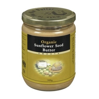 Sunflower Seed Butter, Organic, Smooth, 500g