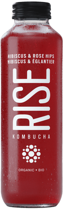 Hibsicus & Rosehips Kombucha, 414mL