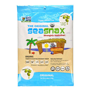 Organic Roasted Seaweed Snack, Original 15g