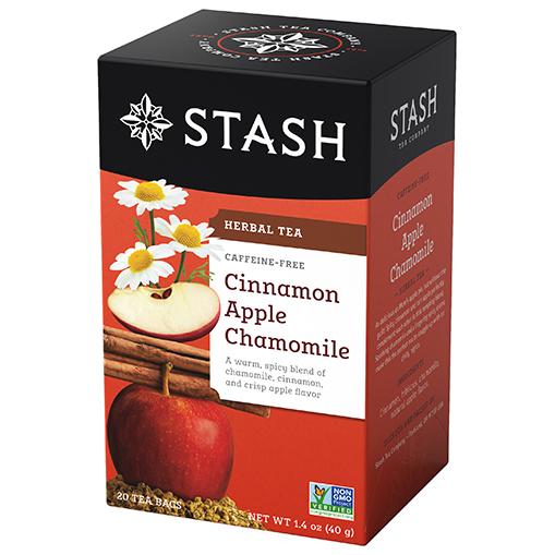 Cinnamon Apple Chamomile Herbal Tea, 20 Bags