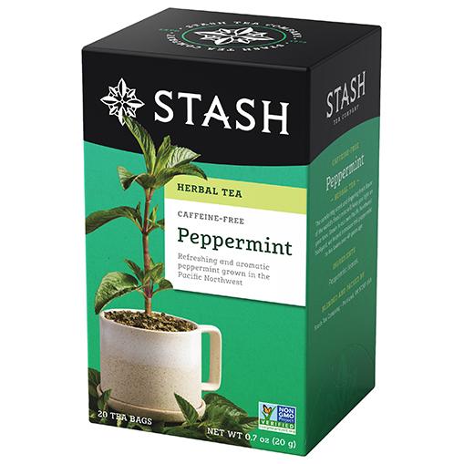Peppermint Herbal Tea, 20 Tea Bags