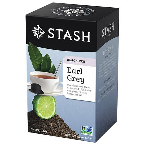 Earl Grey Black Tea, 18 Tea Bags