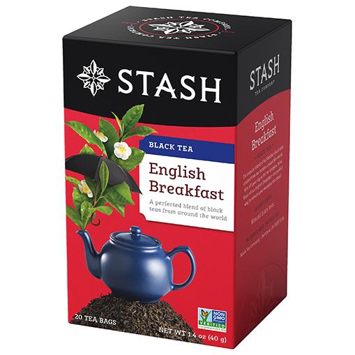 English Breakfast Black Tea, 18 Tea Bags
