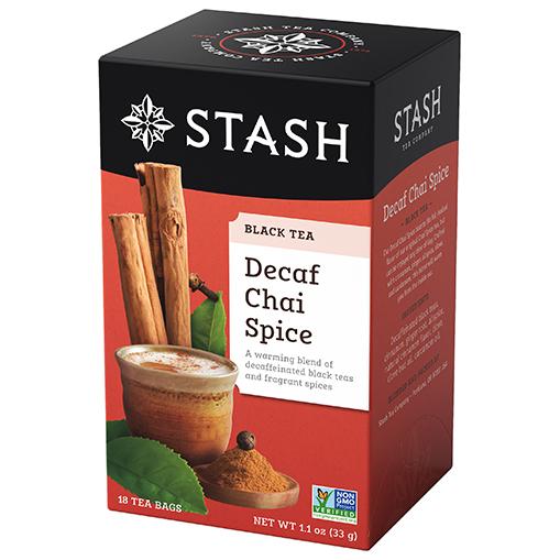 Decaf Chai Spice Black Tea, 18 Tea Bags