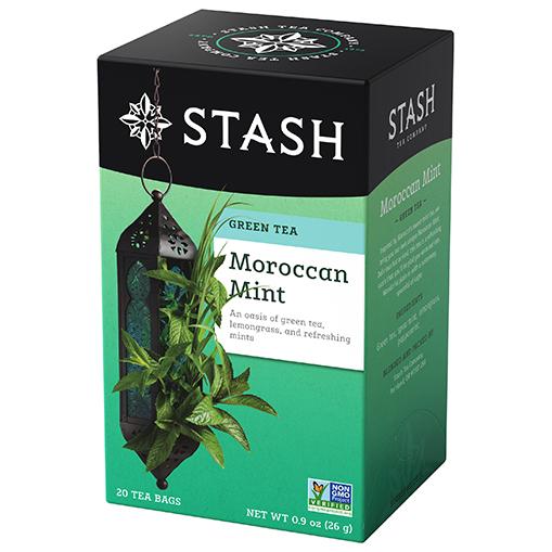 Moroccan Mint Green Tea, 18 Tea Bags