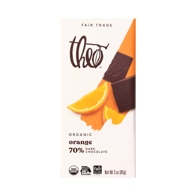 70% Orange Chocolate Bar