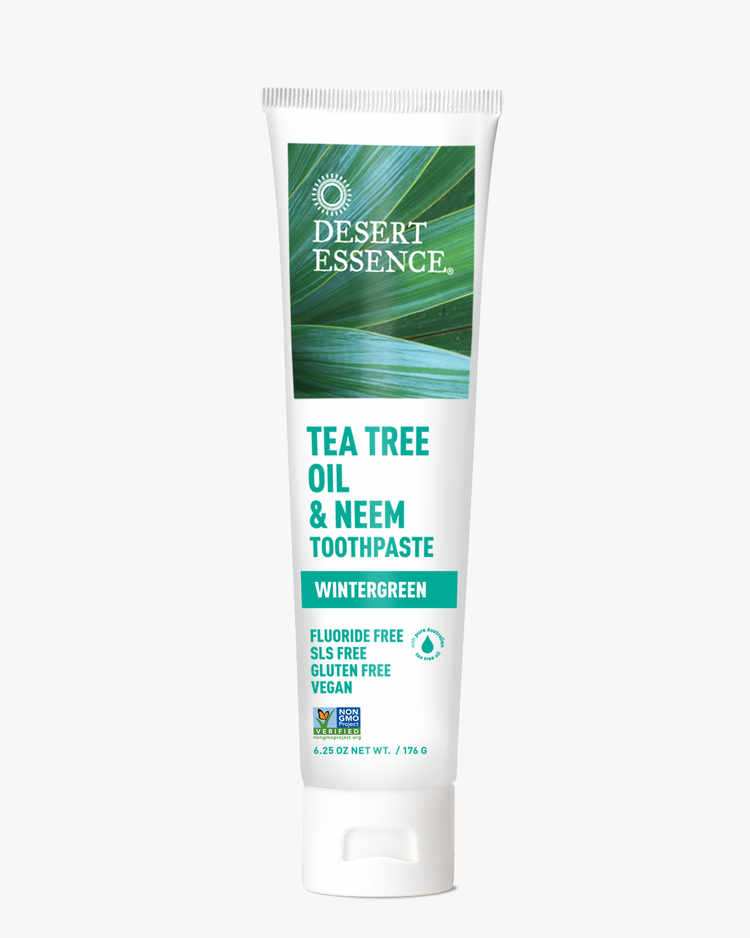 Tea Tree Oil & Neem Wintergreen Toothpaste, 176g