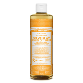 Pure Castile Liquid Soap, Citrus 473mL