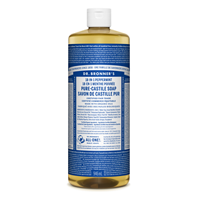 Pure Castile Liquid Soap, Peppermint 946mL